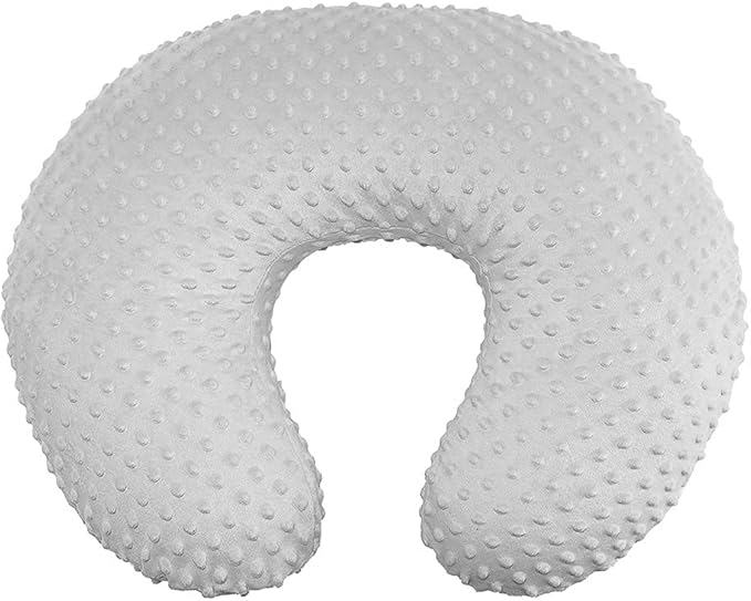 iEvolve Nursing Pillow Cover Breast Feeding Pillow Support Positioner Lounger Cover for Baby Boy Girl(Silver Grey)