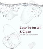 Momcozy Full Set Collector Cup Only Compatible with Momcozy Mobile Style | M6 NOT for Others. Original Mobile Style | M6 Breast Pump Replacement Accessories DoubleFit Flange 24mm