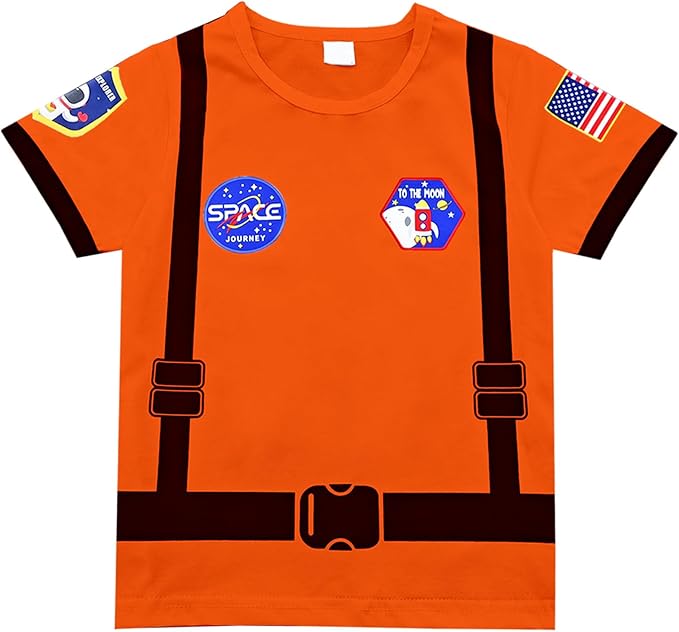 Toddler Kids Boys Royal Prince Charming Uniforms Baby Police Astronaut Outfit Halloween Prison Cosplay Costume