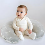 GRSSDER Nursing Pillow Cover Stretchy Minky Removable Nursing Covers for Breastfeeding Pillows, Ultra Soft Comfortable Slipcover for Boy and Girls, Stylish Pretty Animals