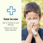 Plant Therapy KidSafe Sniffle Stopper Essential Oil Blend 10 mL (1/3 oz) Respiratory Support Blend 100% Pure, Undiluted, Natural Aromatherapy, Therapeutic Grade