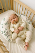 Nursing Pillow Covers 2 Pack, Breastfeeding Pillow Slipcovers Soft and Stretchy, Nursing Covers for Baby Girls Boys Newborn (Tiny Dinos)