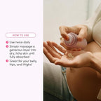 Evereden Nourishing Stretch Mark Cream (4 fl.oz): Clean & Vegan Cream for Pregnancy and Postpartum | Pregnancy Stretch Mark Prevention | Rich in Vitamins & Minerals