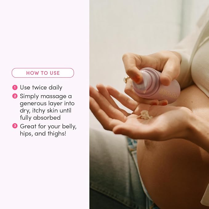 Evereden Nourishing Stretch Mark Cream (4 fl.oz): Clean & Vegan Cream for Pregnancy and Postpartum | Pregnancy Stretch Mark Prevention | Rich in Vitamins & Minerals