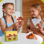 Highland Cow Crochet Kit for Beginners - 2PCS Animals Crochet Kit with Step-by-Step Video Tutorials, Highland Cows Crocheting Kit, Crochet Starter Kit for Kids and Adults, Stuffed Animal Knitting Kit