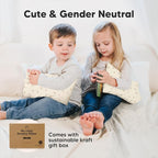 Mini Toddler Pillow with Pillowcase - 9x13 My Little Dreamy Travel Kids Pillow for Sleeping, Toddler Bed, Small, Tiny, Organic Cotton Pillowcase, Soft & Breathable, Kids 2-4 Years Old (Fox Tales)