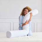 Bearaby Body Pillow - Full Body Pillows for Adults, Pregnancy Pillow - Made from Natural Rubber Foam and Organic Cotton