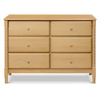 DaVinci Jenny Lind Spindle 6-Drawer Dresser in Honey