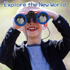 Scotamalone Kids Binoculars Shock Proof Toy Binoculars Set for Age 3-12 Years Old Boys Girls Bird Watching Educational Learning Hunting Hiking Birthday Presents