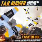 BEZGAR 3 Channel RC Plane, Drones for Kids, 6-axis Gyro Remote Control Airplane, RC Helicopter, Easy Control for Beginners Toys with Colorful LED Navigation Lights