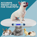 Smart Weigh Digital Baby Scale Infant Scale for Weighing Pet Scale for Puppy and Cat Accurate Digital Scale in Pounds Ounces Kilograms Holds Up to 44 Lbs Multi-Function with Hold Function