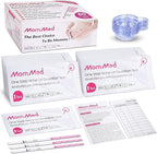 MomMed Ovulation Test Strips (LH60) with 60 Collection Cups, Reliable LH Surge Predictor OPK Kit, Accurately Track Ovulation Test, High Sensitivity Result for Women Home Testing