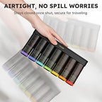 Weekly Pill Organizer 3X a Day, Detachable Pill Box 7 Day, Large 3 Times Daily Pill Case, Travel Pill Container Holder, Week Medication Dispenser Pillbox for Vitamin Supplement Medicine, Black