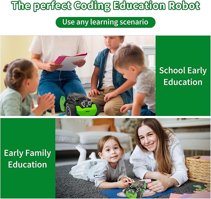 Q-Scout STEM Projects for Kids Ages 8-12, Coding Robot, Learn Robotics, Electronics and Programming Based on Scratch, Arduino and Python, Learning & Education Toys, Gifts for Boys and Girls