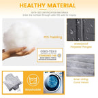 Orzbow Warm Bunting Bag Universal,Stroller Sleeping Bag Cold Weather,Waterproof Toddler Footmuff(Blue,Large)