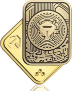 Cool Chip Fidget Slider for Kids, Fidget Toys Adults Metal Magnetic Fidgets Desk Toys, EDC Gadgets Anxiety Stress Relief Desk Toys, ADHD Tools for Adults Mens Gifts for Him & Dad, Boyfriend