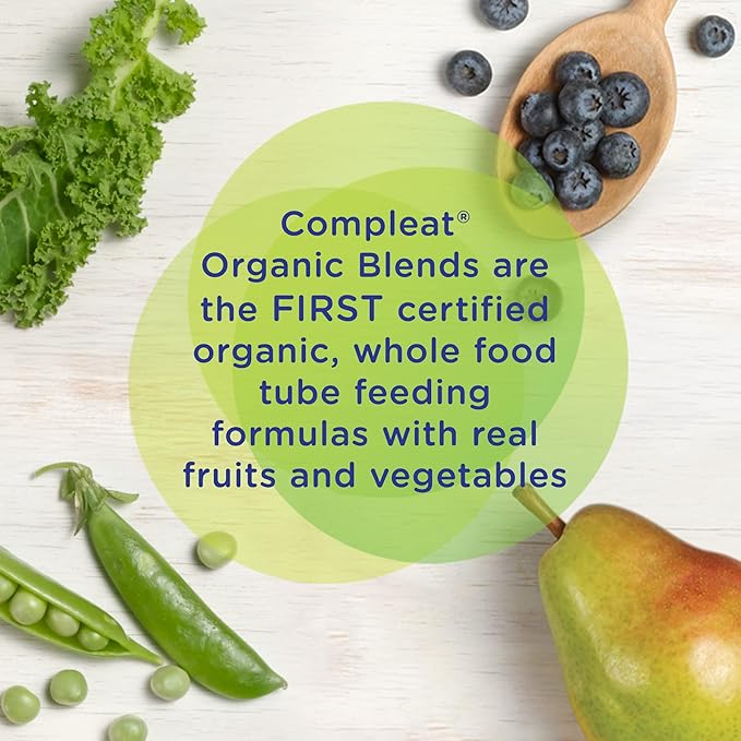 Nestle Compleat Organic Blends Oral Supplement Chicken-Garden 10.1 oz Pouch 24 Ct