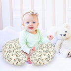 Accmor 2 Pack Muslin Nursing Pillow Covers, 100% Cotton Soft Nursing Covers for Breastfeeding Pillows, Slipcover for Baby Girls Boys Newborn