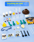 60+ Science Experiment Kit for Kids Ages 5-6-7-8, STEM Educational Science Gifts for Kids, First Science Kit for Boys Girl Birthday