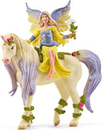 Schleich Bayala - 7 PC Mermaid, Unicorn and Fairy Toy Starter Set for Girls and Boys - Cute Fairies and Unicorn Figures with Accessories - Fantasy Figurine Animal Playset for Kids Ages 5+ - 72178