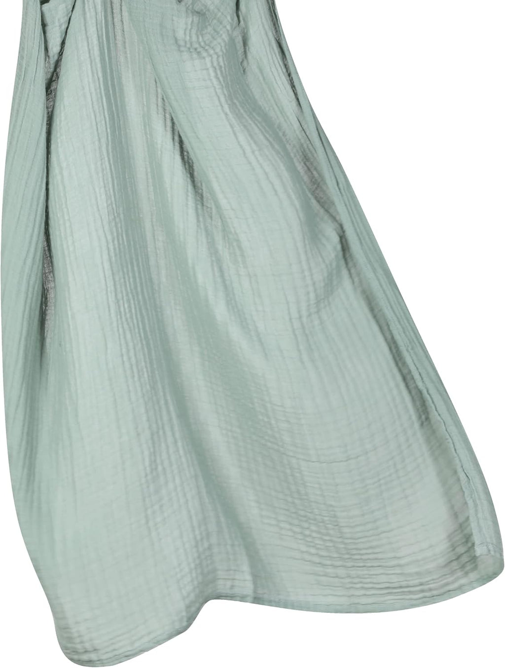 Baby Muslin Swaddle Blankets for Boys and Girls,4-Pack Breathable and Skin-Friendly,Wrap Soft Silky Cotton Muslin Swaddle Blankets/Atrovirens/Green/Apricot White/Grey…