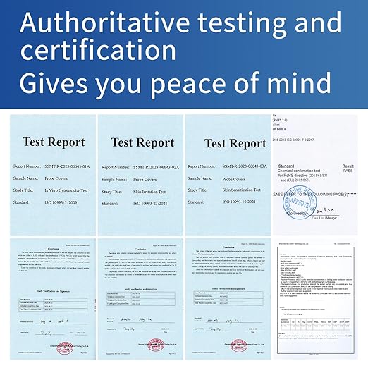 100X Ear Thermometer Probe Covers, for All Braun Thermometer Ear Covers, Lens Filters, Refill Caps,Disposable Ear Thermometer Covers (100)