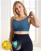 Momcozy Hands Free Pumping Bra, Adjustable Breast-Pumps Holding and Nursing Bra, Pumping & Nursing Bra in One