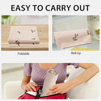 Vegan Leather Baby Changing Mat - Wipeable Portable Changing Pad, Foldable Travel Changing Mat for Baby, Newborns Toddlers Shower Gifts (Branch,20"*28")