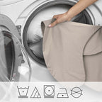 Boppy Total Body Pregnancy Pillow with Organic Cotton, Easy-on Removable Cover in Biscuit for Full-Body Support, Body Pillow for Pregnancy and Postpartum Positioning