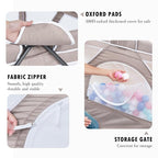 Baby Playpen Foldable, Playard for Babies and Toddlers, Portable Playpen Activity Center with 50 Balls+2 Handles for Travel, Indoor & Outdoor Play Pen with Mesh 59''x71''