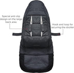 Momcozy Stroller Footmuff | Universal, Weather-Proof, Warm Stroller Bunting Bag | Extendable Winter Cover | Adjustable Buckle