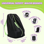Car Seat Travel Bag for Airplane: Carseat Bags for Air Travel, Waterproof Durable Carrier Cover for Infant & Toddler Car Seats,Portable Carseat Cover with Shoulder Straps and 2 Luggage Tags