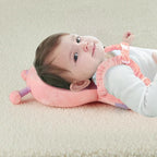 PandaEar Baby Head Protection Backpack, Toddler Walking Head Protector, Adjustable Head Protector Pad Safety Cushion (Pink)