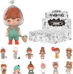POP MART HIRONO Little Mischief Series, 12PCs Hirono Blind Box Figures, Random Design Action Figures Collectible Toys Home Decorations, Holiday Birthday Gifts for Girls and Boys, Whole Set
