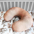 Nursing Pillow with 2 Piece Removable Ultra Soft&Stretchy Cover,Nursing Pillows for Breastfeeding,Tummy time and Baby Sitting Support,Deer Pattern