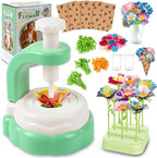 DIY Arts and Crafts Kits for Kids Ages 4-8-12 Flower Bouquet Toys Craft Kit for 4 5 6 7 8 Year Old Girls Ideas Birthday Gift,Classroom Educational Activity Toy for Toddler Kids Boys