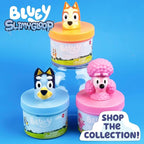 Bingo Premium Cloud Slime - Orange-Scented Fluffy Pre-Made Slime with Mix-Ins, Bluey Party Favors for Kids 8-12, Girls 8-10, Toddler Travel Toys