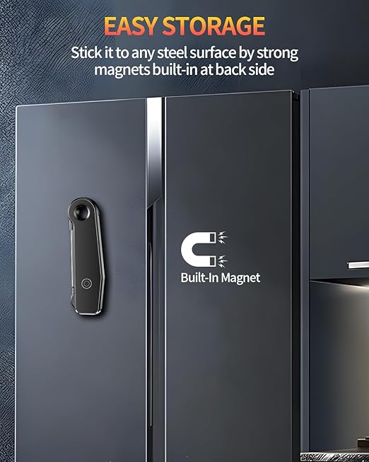 2026 Upgrade Meat Thermometer Digital for Cooking, 0.5s Instant Read Food Thermometer, ±0.5 ℉ Accuracy Kitchen Thermometer, Large LED Display, IP67 Waterproof for Grill, BBQ, Oven, Brewing, Baking