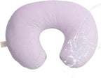 LAT Waterproof Nursing Pillow for Breastfeeding,Waterproof Removable Cover,Ergonomic Breast Feeding Pillows Baby for Baby Boys and Girls,Machine Washable(Pink)