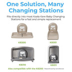 Koala Kare The Diaper Pouch™ - Diaper Disposal Sacks for Koala Baby Changing Stations, 175 Sacks per Cartridge, Model KB160-X6 (6 Pack of Cartridges)