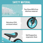 Toddler Balance Bike Toys for 1 to 4 Year Old Girls Boys Adjustable Seat and Handlebar No-Pedal Training Bike Best Gifts for Kids