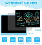 LCD Writing Tablet Doodle Board, 16inch Colorful Drawing Tablet Writing Pad, Kids Travel Essentials, Toddler Toys for 3 4 5 6 7 8 Year Old Girls Boys- Christmas and Birthday Gifts