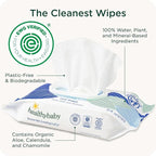 Our Wet Wipes | EWG Verified Safe | 100% Water & Plant Based | Unscented & Safe for Sensitive Skin | Fragrance Free and Totally Chlorine Free (4 packs, 256 wipes)
