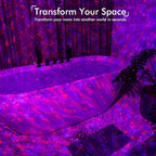 Rossetta Galaxy Projector for Bedroom, Smart App Star Light Projector with Bluetooth Speaker and White Noise, Night Light for Kids Adults Game Room, Home Party, Ceiling, Room Décor