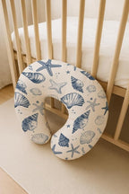 Nursing Pillow Covers 2 Pack, Breastfeeding Pillow Slipcovers Soft and Stretchy, Nursing Covers for Baby Girls Boys Newborn