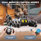 Robot Dog RC Stunt Car Toys - Gesture Sensing Remote Control car with Mecanum Wheels, LED Eyes, 3 Sound Effects, Birthday Gift for Kids Boys Girls