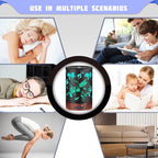 Metal Essential Oils Diffuser 150ML Christmas Aromatherapy Diffuser Cool Mist Humidifier with 7 Colors Lights Waterless Auto Off Air Diffusers as Gifts for Mom (B-Hummingbird)