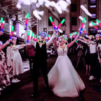 142 PCS Glow in the Dark Party Supplies, 14PCS Foam Glow Sticks, 14PCS Light Up Headband,14PCS LED Glasses and 100PCS Glow Sticks Bracelets,for Glow Party, New Year, Wedding, Concert, Birthday