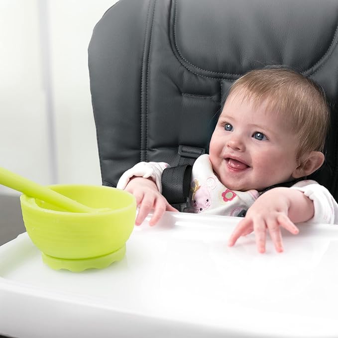 Olababy 100% Silicone Steam Bowl - Baby Puree Steamer