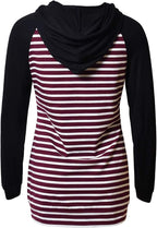 GINKANA Women's Nursing Hoodie Sweatshirt Long Sleeves Breastfeeding Maternity Tops Casual Clothes